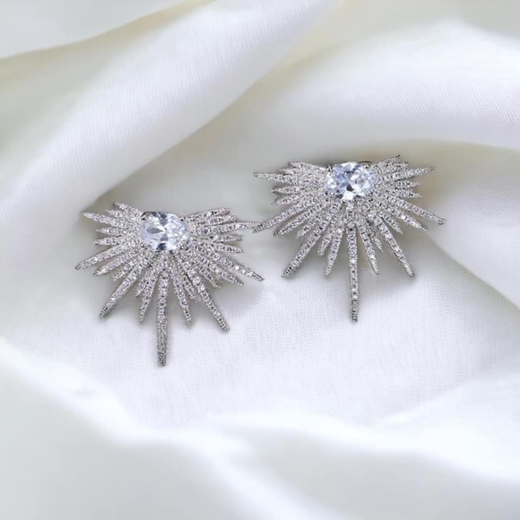 BellaLuna Earrings, Luxe Tennis Collection - Picture 1 of 2